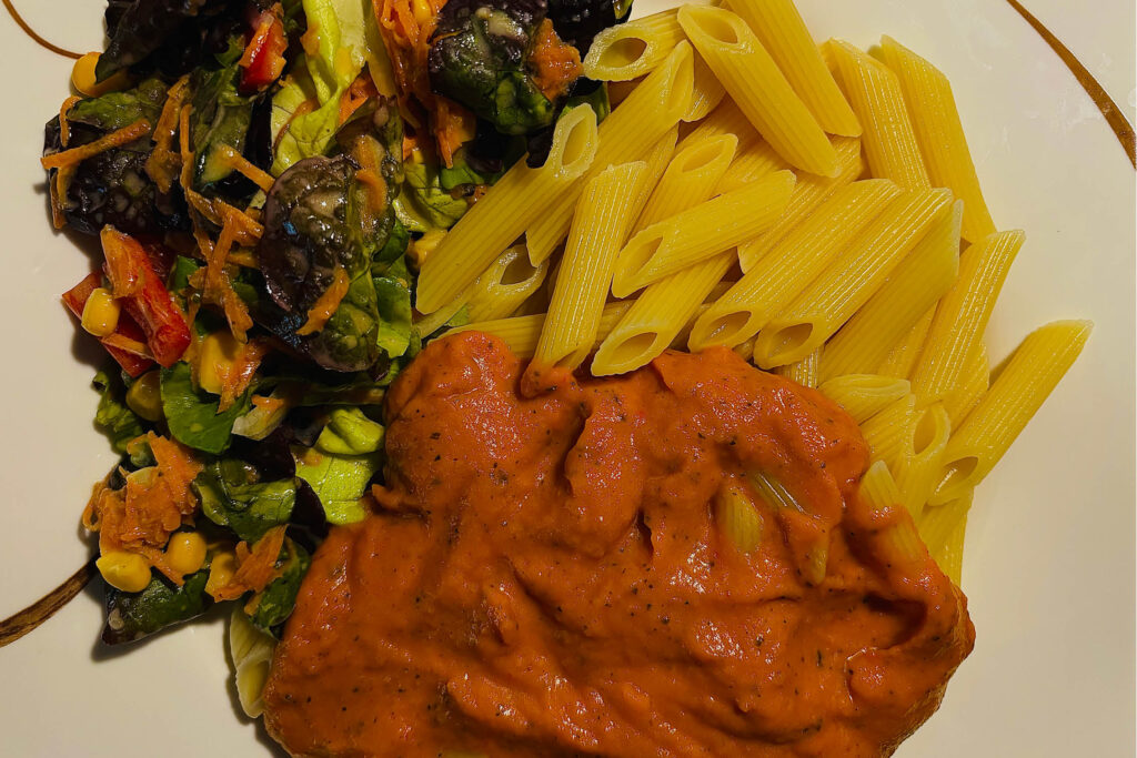 Ofengemüse-Sauce für Pasta